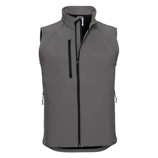 Russell Mens Softshell Gilet (Titanium) - Image 1