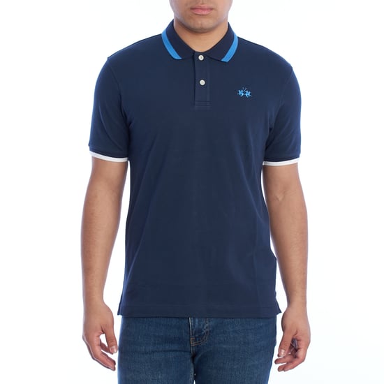 YMP006-PK001 Polo de Hombre de Corte Slim Fit con Manga Corta - Image 1