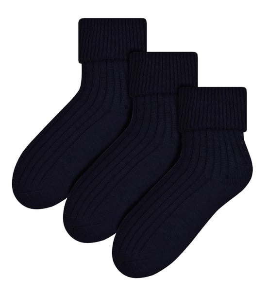 3 Pares Calcetines de Lana para Dormir - Negro - Image 1