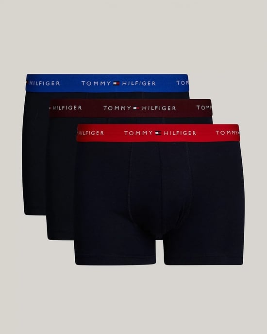 Pack de 3 Trunks para Hombre con Cintura de Color Tommy Hilfiger - Image 1