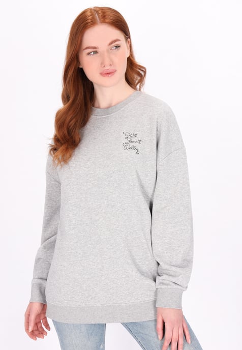 Dreimaster Sweatshirt women Grey melange - Image 3