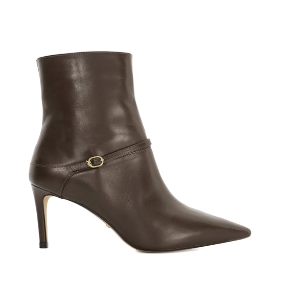 Dune Ladies Olene - Heeled Leather Ankle Boots
