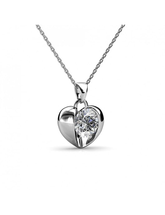 Colgantes Simply Love - Plata y Cristal - Image 3