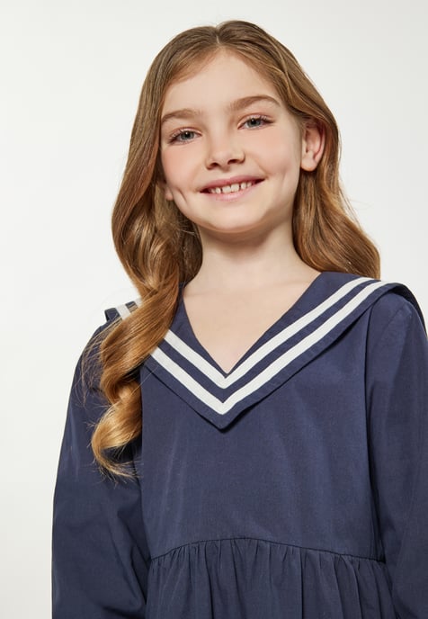 Dreimaster Dress marine - Image 5