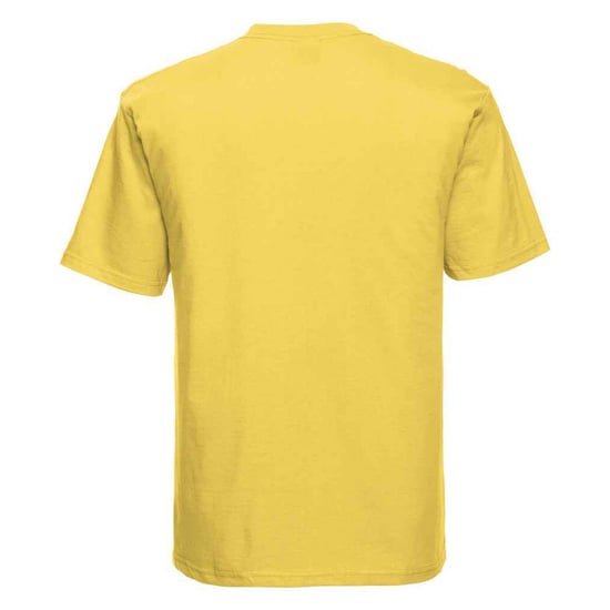 Russell Mens Ringspun Cotton Classic T-Shirt (Yellow) - Image 2