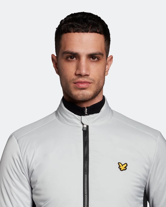 Lyle & Scott Golf Primaloft Jacket in White - Image 4