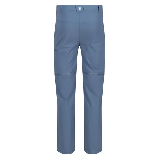 Regatta Childrens/Kids Highton Stretch Zip-Off Walking Trousers (Coronet Blue)