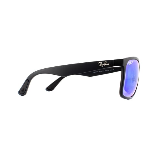 Ray-Ban Sunglasses RB4264 601SA1 Matte Black Blue Flash Polarized Chromance