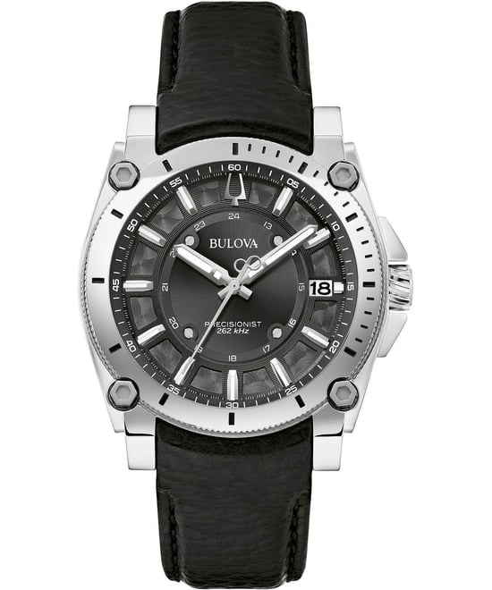 Bulova Precisionist Icon Men's Black Watch 96B416 - Image 1