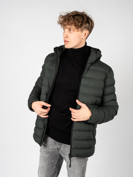 Geox Parka Levico Hombre Verde - Image 3