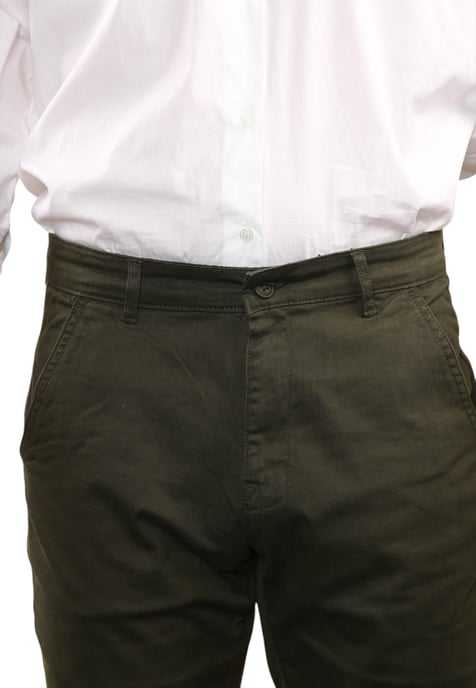 MYT Pantalones Chinos Slim Fit en Oliva - Image 4