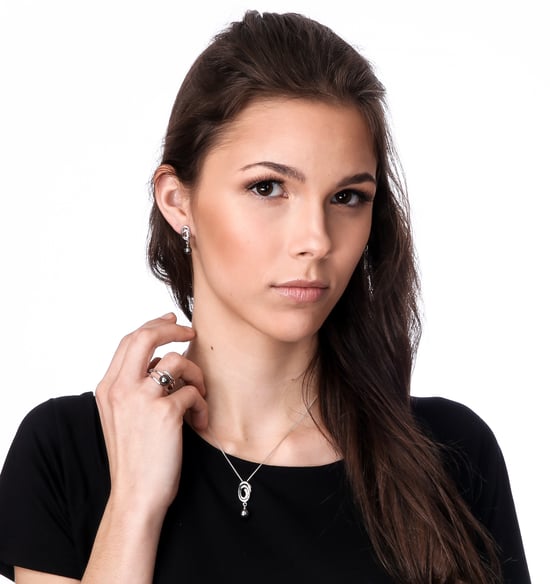 Orphelia 'Eden' Women's 925 Sterling Silver Chain with Pendant - Silver ZH-7116 - Image 5