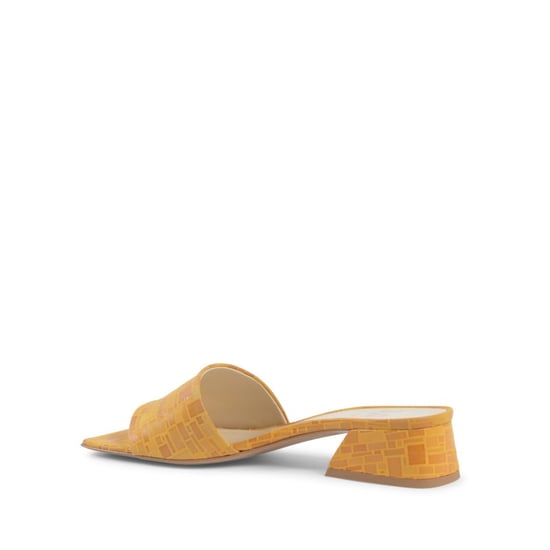 19V69 Italia Womens Sandal Yellow NEPER STAMP. MAT. SENAPE