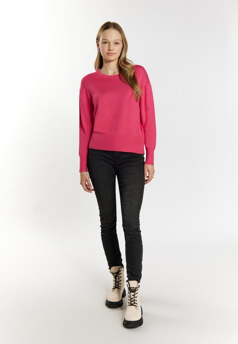 Mymo Knitted pullover women pink - Image 2