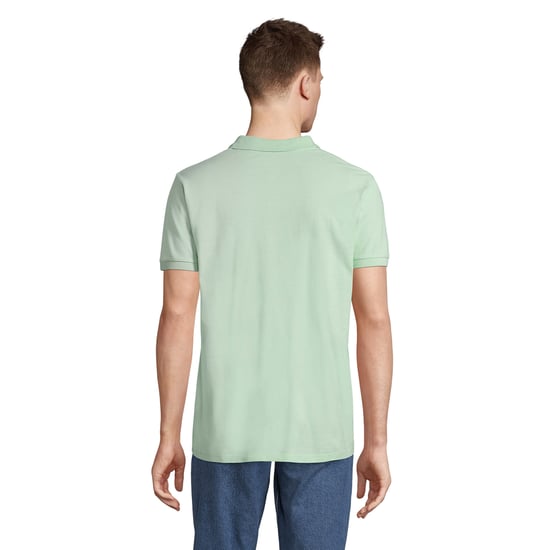SOLS Mens Planet Polo Shirt (Frozen Green) - Image 2