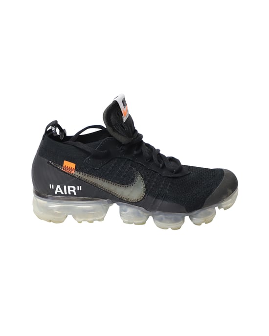 Nike x Off White Vapormax FK Sneakers in Black Polyester - Image 1