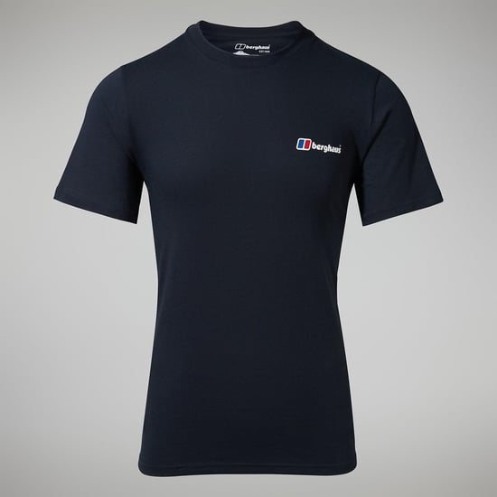 Berghaus Men's Organic Classic Logo Tee Black - Image 1