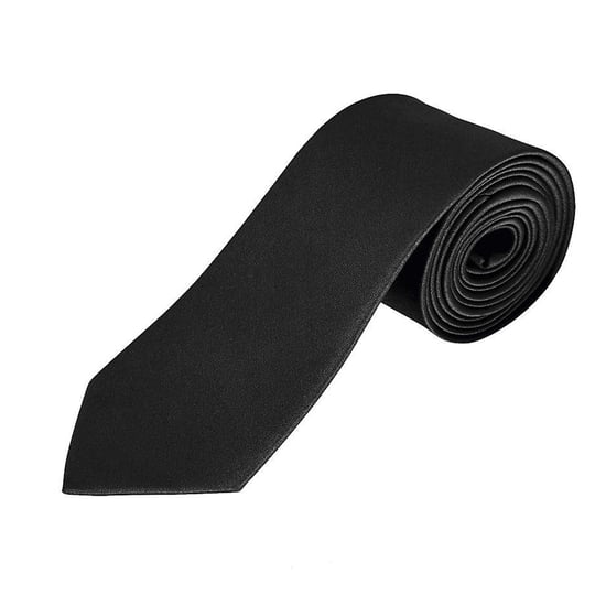 SOLS Garner Satin Tie (Black) - Image 1