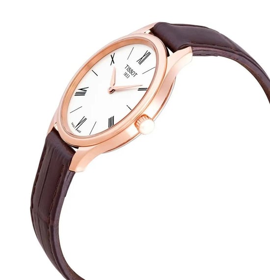 Tissot 5.5 Lady Women's Brown Watch T0632093603800 - Image 2