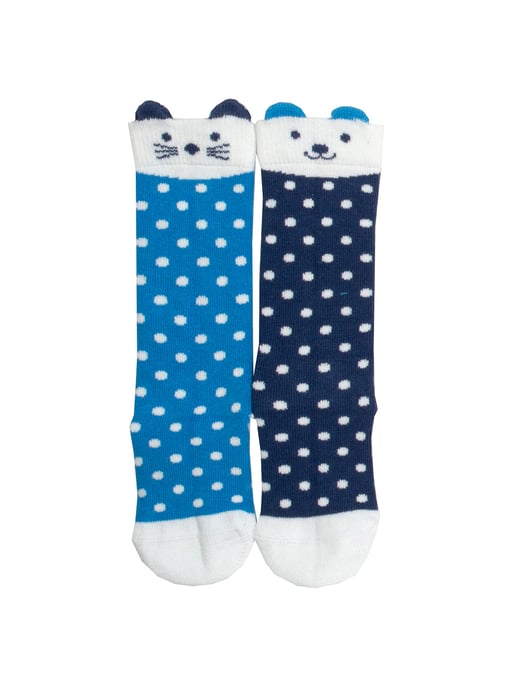 Kite Clothing 2 Pack Dot Socks