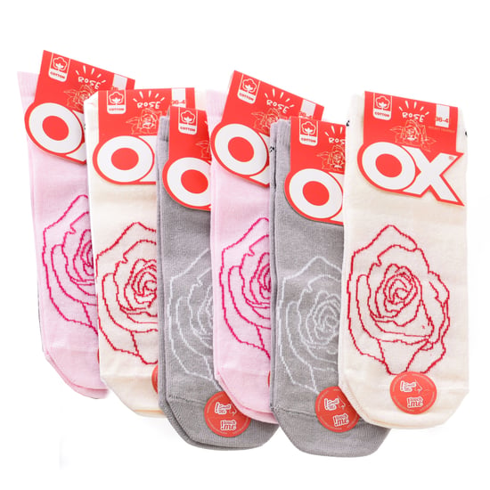 Pack de 6 calcetines bajos OX con aromas frescos talla única 36-41 - Image 4