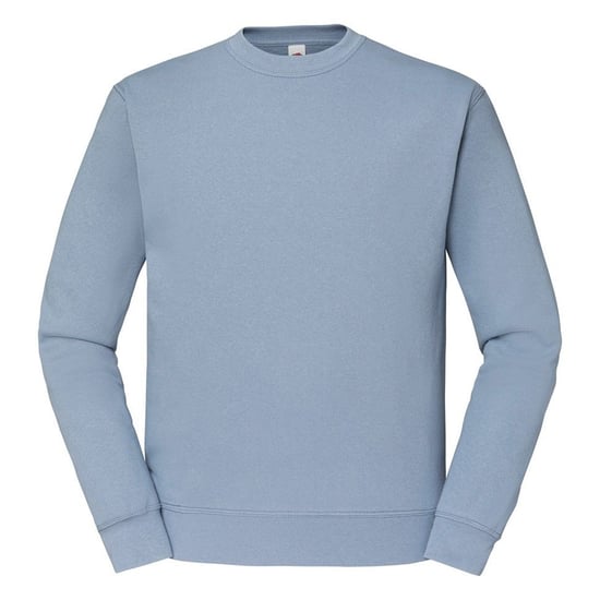 Fruit Of The Loom Mens Classic 80/20 Raglan Sweatshirt (Mineral Blue) - Image 1
