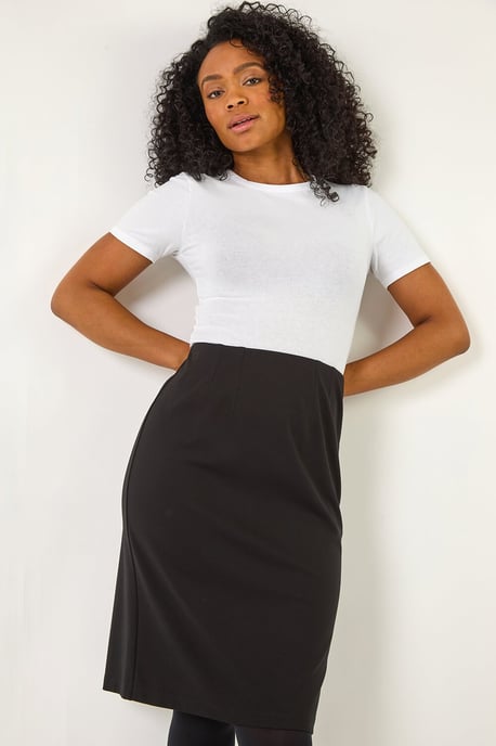 Petite Stretch Pencil Skirt