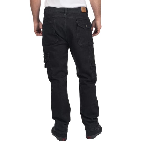 Lee Cooper Mens Denim Stretch Jeans (Black) - Image 2