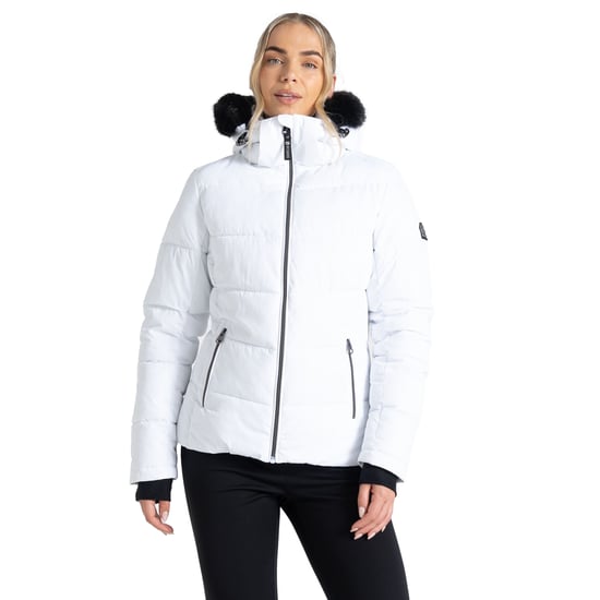 Dare 2B Womens/Ladies Glamourize IV Ski Jacket (White) - Image 4