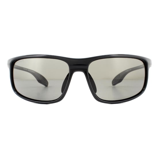 Serengeti Sunglasses Levanzo 8611 Shiny Black PhD 2.0 Polarized CPG Grey