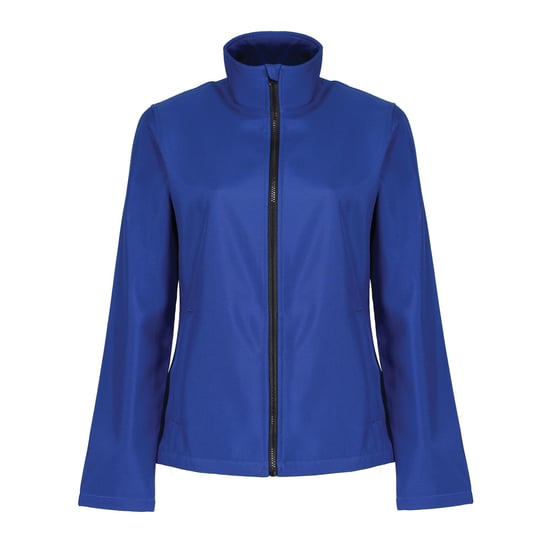 Regatta Womens/Ladies Ablaze Printable Softshell Jacket (Royal Blue/Black)