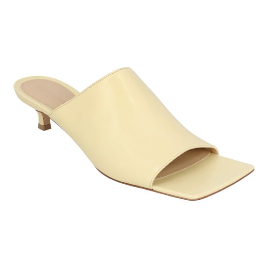 Bottega Veneta Women Stretch Mule in white Lambskin - Image 1