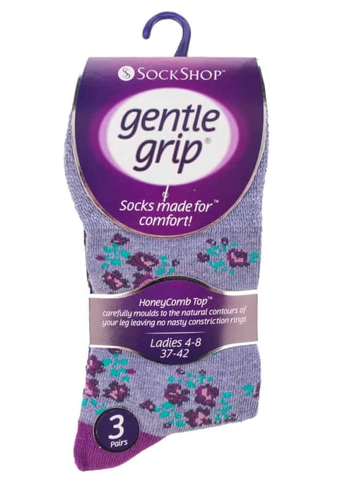 Gentle Grip - 6 Pares Calcetines No Elásticos Gentle Grip - GG57 - Image 2