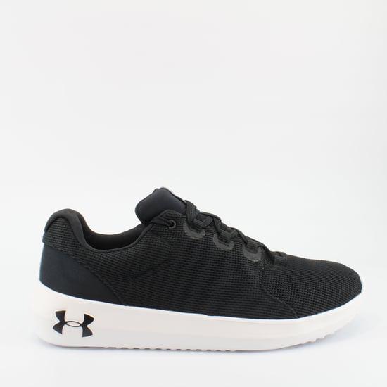 Zapatillas de deporte con cordones para hombre Under Armour Ripple 2.0 de tela negra - Image 2