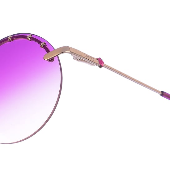 Gafas de sol de metal con forma circular LJ3100S mujer - Image 2