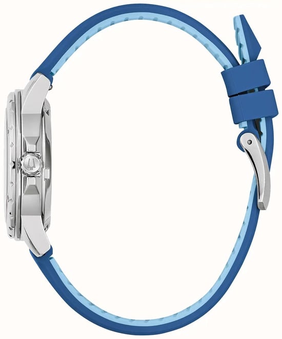 Bulova Marine Star Women's Blue Watch 96L324 - Image 2