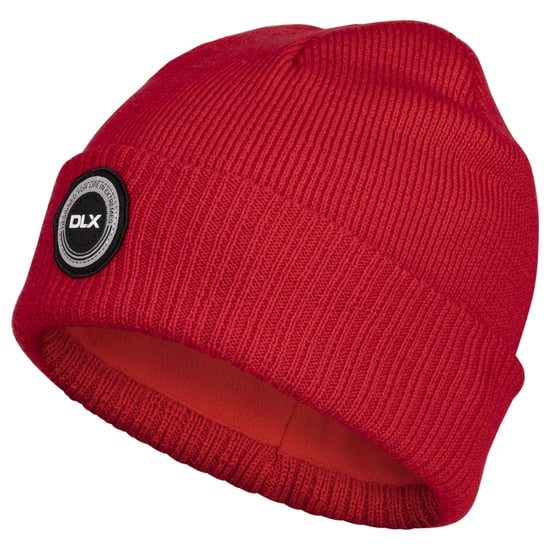 Unisex Adult Enola DLX Beanie (Red) - Image 1