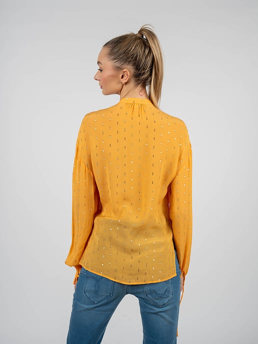 Patrizia Pepe Blusa de mujer naranja - Image 4