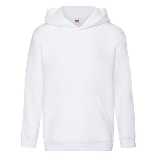 Fruit of the Loom Childrens/Kids Premium Hooded Sweatshirt (White) - Image 1