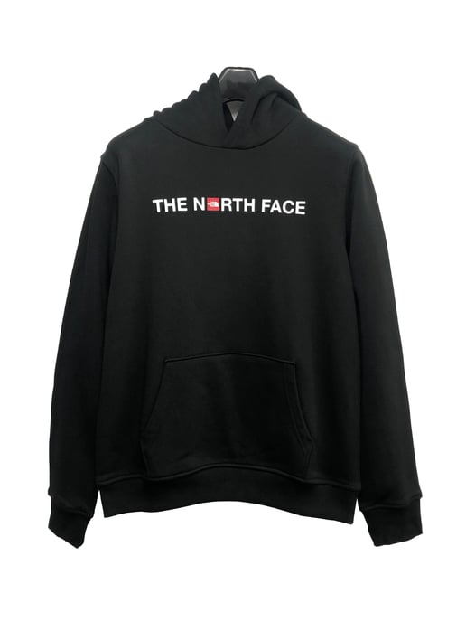 The North Face Sudadera con capucha y estampado gráfico unisex para niños Negro - Image 1