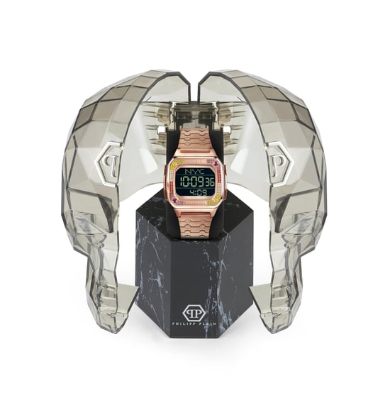 Philipp Plein Hyper $hock Unisex's Rose Gold Watch PWHAA0821 - Image 4