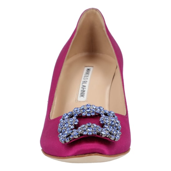 Manolo Blahnik Hangisi 070 Pump Pink - Image 4