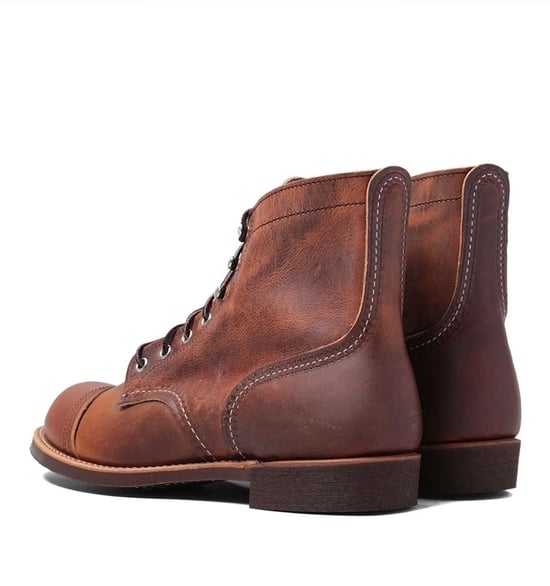 Men's Red Wing 8085 Iron Ranger Boots in Brown - Image 3
