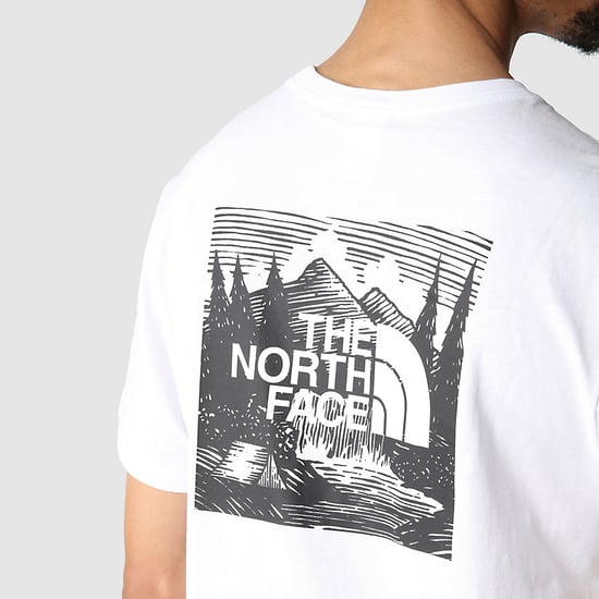 The North Face Men’s Short Sleeve Redbox Celebration T-Shirt, TNF White - Image 6