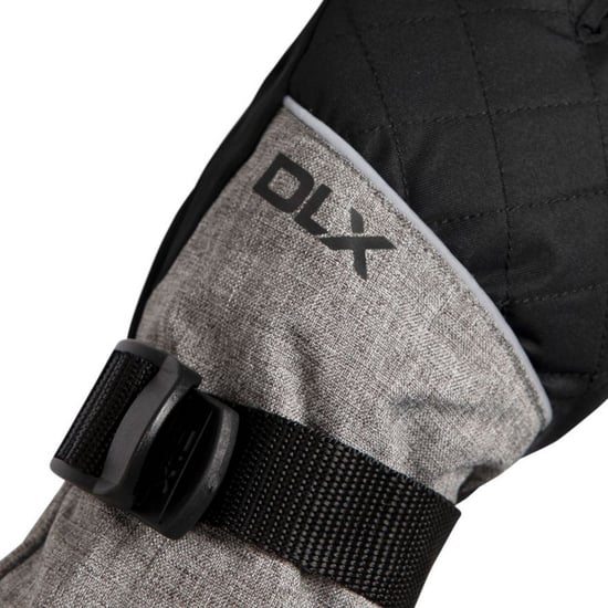 Trespass Womens/Ladies Sengla Ski Gloves (Black/Grey Marl) - Image 5