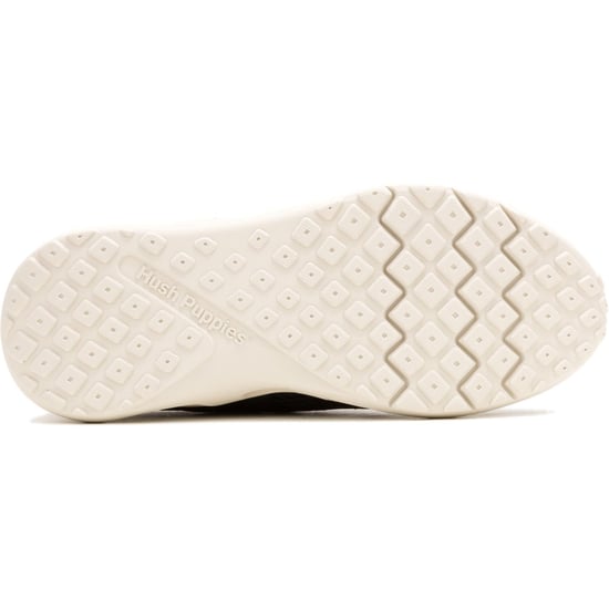 Hush Puppies Seventy8 Runner Suede Women's Black Trainers - Image 3