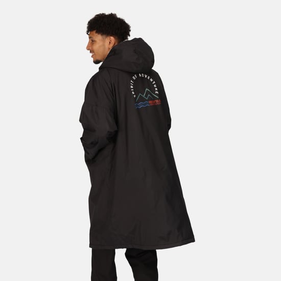 Regatta Mens Adult Waterproof Fleece Lined Robe Jacket - Image 2