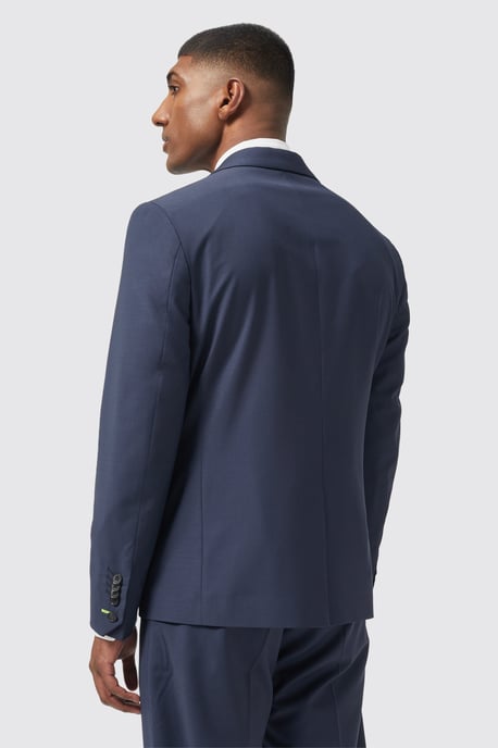 Buscot Slim Fit Navy Jacket