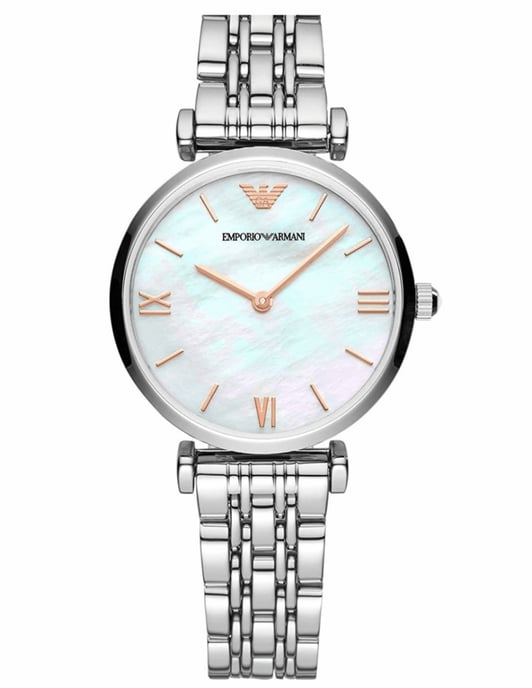 Emporio Armani Reloj de mujer Cuarzo plata oro rosa - Image 1