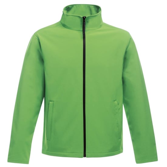 Regatta Standout Mens Ablaze Printable Soft Shell Jacket (Extreme Green/Black) - Image 1